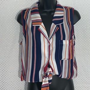 Shinestar Sleeveless Blouse - Size L